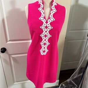 Vince Camuto Fuchsia Sleeveless Dress